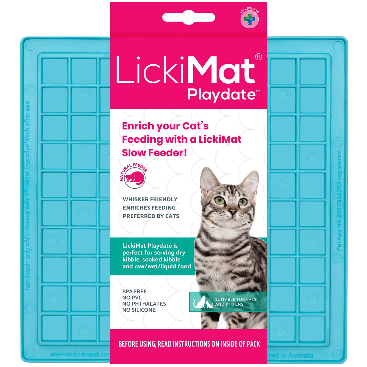 CalmFeeder Cat Lick Mat - Anxiety & Boredom Relief