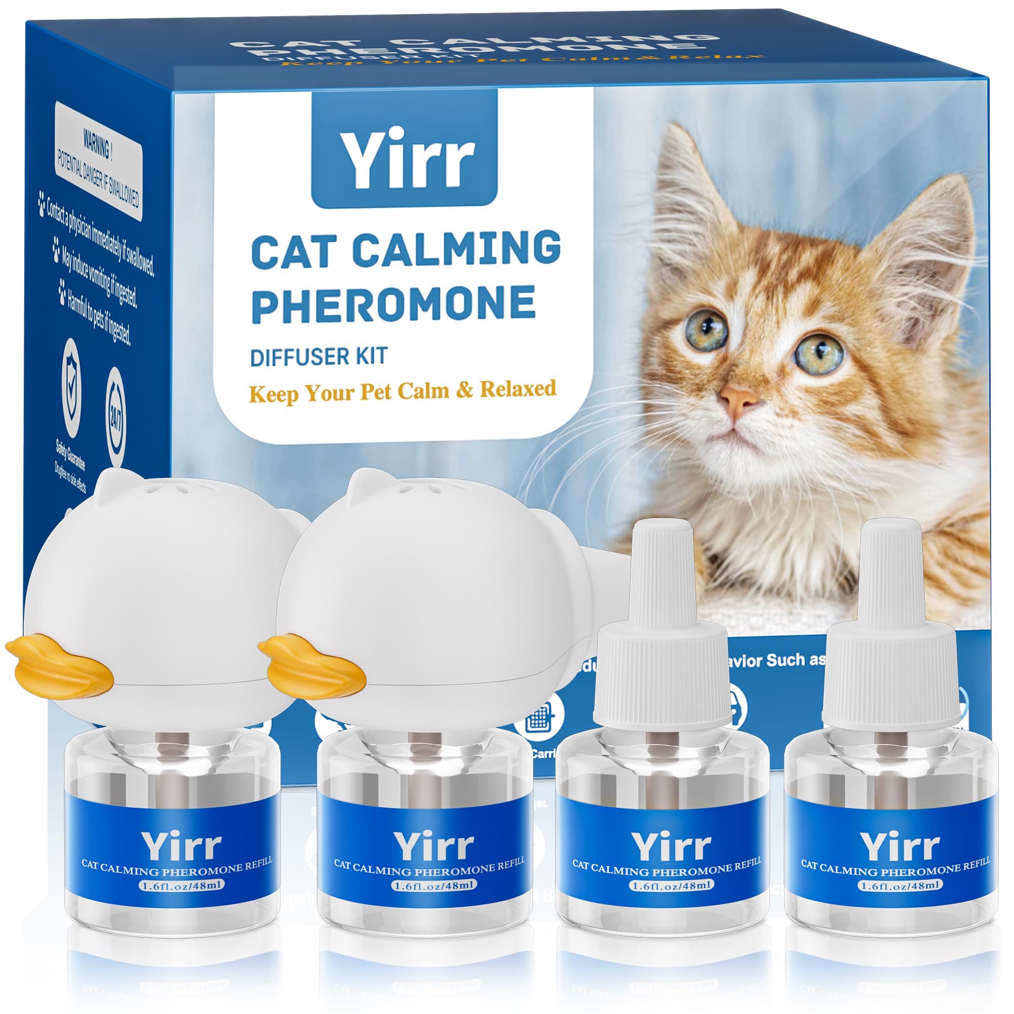 SerenityPaws Calming Cat Diffuser 6-Pack